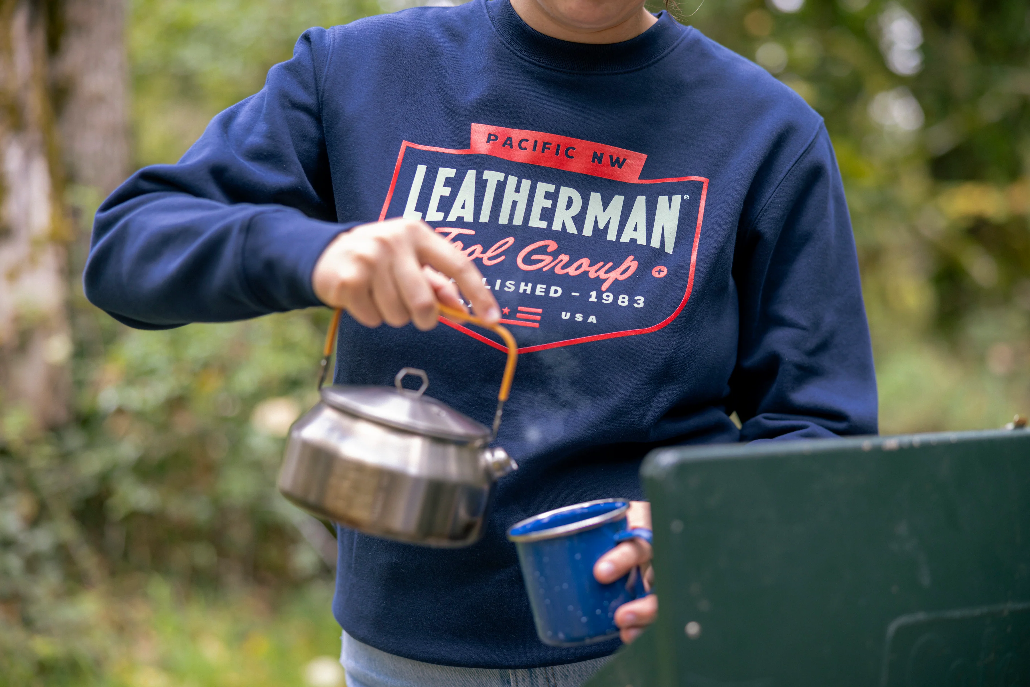 Crewneck Pacific Northwest